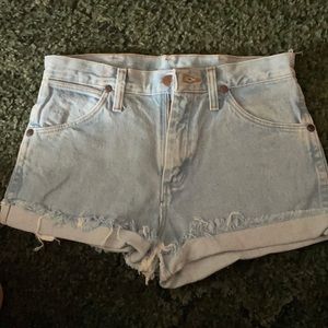Vintage Wrangler cutoff shorts! One of a kind!